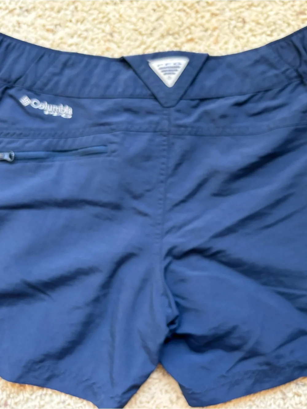 Columbia Blue PFG Lightweight Shorts